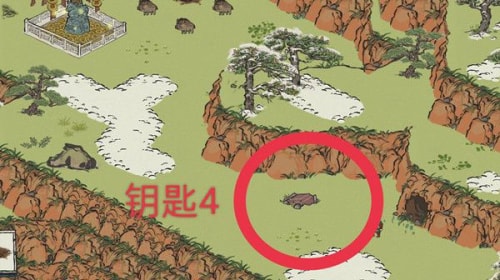 江南百景图徽杭古道宝箱和钥匙位置在哪？