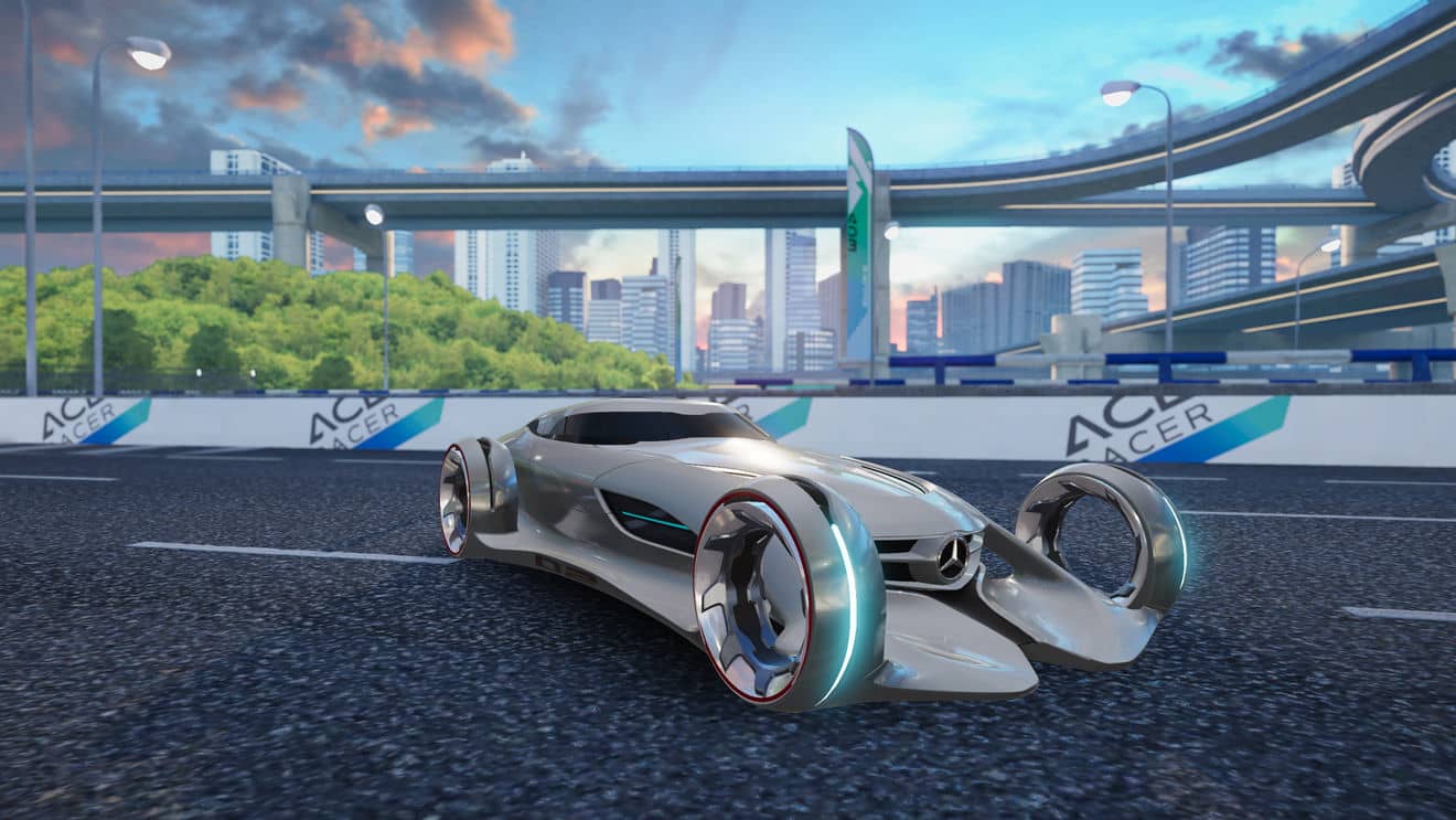 王牌竞速S10豪车租赁 新车梅赛德斯银箭实战强度评测